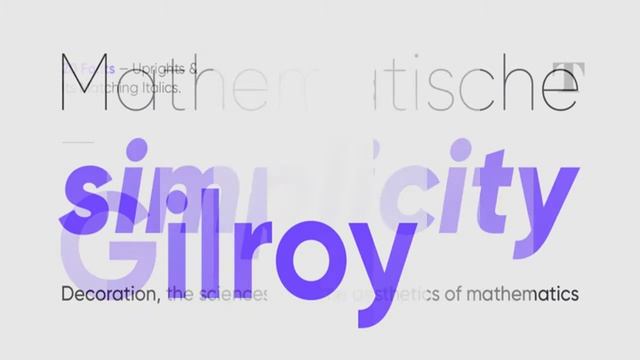 Gilroy™ Font Download смотреть онлайн