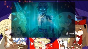 реакция персонажей геншина на Сяо