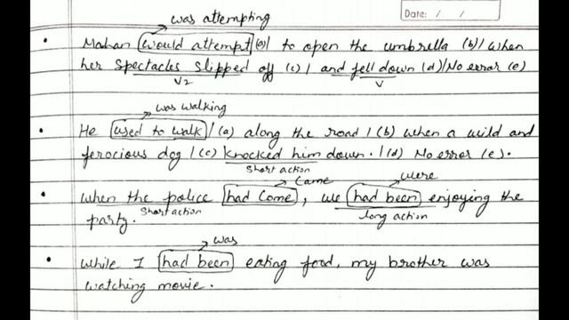 Tenses 4th Class : Past and Future Continuous Tense смотреть онлайн