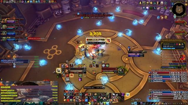 WoW Shadowlands 9.2 | Guerrero Furia | Tazavesh Calles de Maravillas +23 | Tiránico | Temporada 3 смотреть онлайн