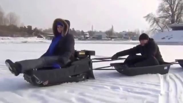 Тест драйв мотобуксировщика Джек смотреть онлайн