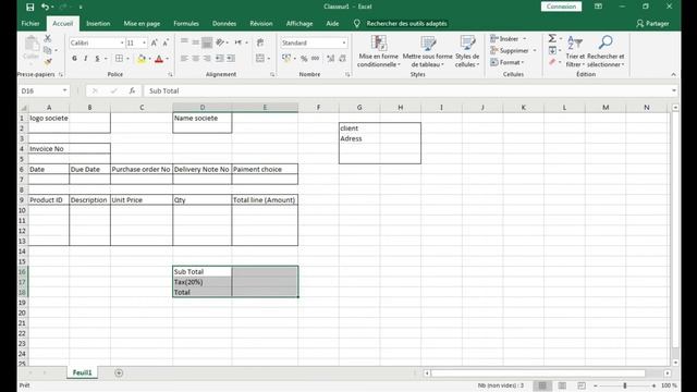 Course: Creating an Invoice with Microsoft Excel for Beginners (1) смотреть онлайн