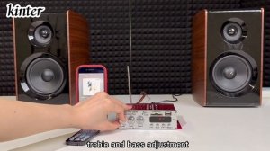 Kinter MA-120 Car Power Amplifier 2 channel sound mini hifi with USB SD FM for music system