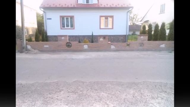 Homemade fence.-Паркан із старої черепиці !!! смотреть онлайн