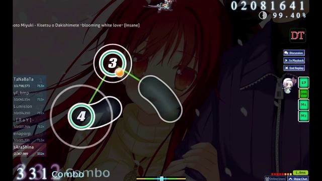 osu! Kisetsu o Dakishimete DT смотреть онлайн