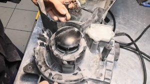 Пылесос Bosch GAS 15 PS (пылесос бош GAS 15 PS) не работает, мотор