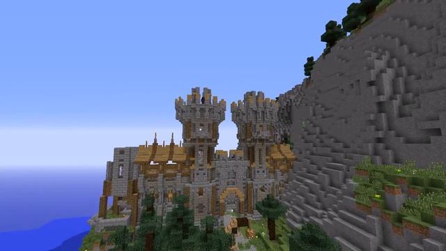 Minecraft Timeplace: Строительство средневековых ворот серия-2 смотреть онлайн