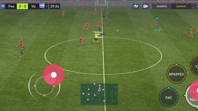 ПОКАЗЫВАЮ КАК НАДО ИГРАТЬ В РАВНУЮ ИГРУ В FIFA MOBILE 2022 смотреть онлайн
