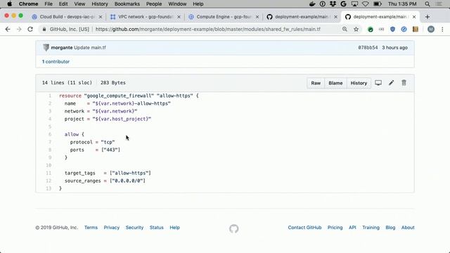 Repeatable GCP Environments at Scale With Cloud Build Infra-As-Code Pipelines (Cloud Next '19) смотреть онлайн