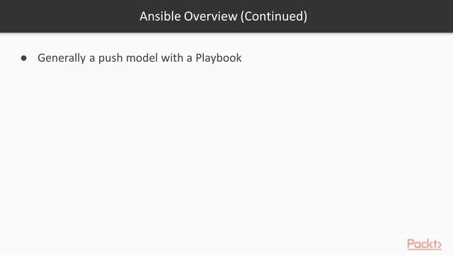 Hands-on Network Programming with Python: Ansible Overview|packtpub.com смотреть онлайн