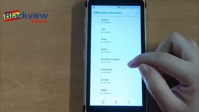 Blackview - Configuración APN Blackview - Blackview