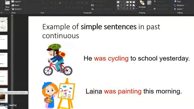 English Lesson Past Continuous Year 5 & 6 Recorded Google Meet 30 Jan 2021 смотреть онлайн
