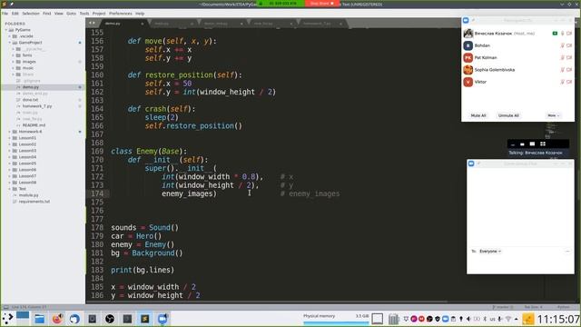 PyGame. Создание игры #5. смотреть онлайн