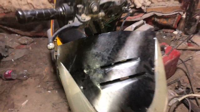 Как сделать облицовку мотоцикла или скутера | Сломалась пластмасса на скутере сделай сам. смотреть онлайн