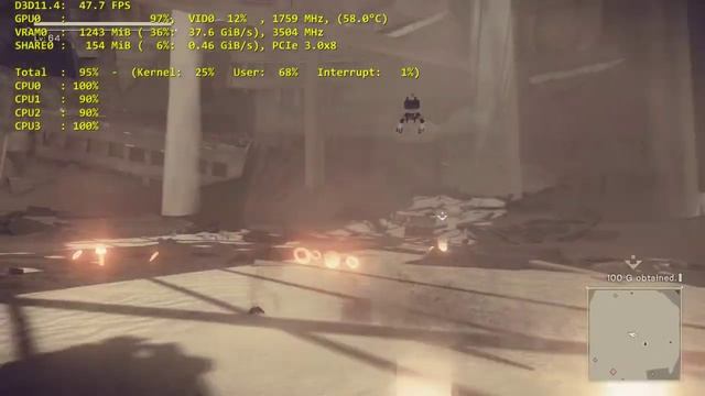 Nier Automata [FAR Mod] [HD Texture Pack v1.03] [900p] - AMD A8 7680 - GTX 1050 Ti смотреть онлайн