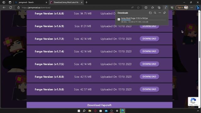 How To Download & Install Jenny Mod For Minecraft *1.12.2-1.20.4* смотреть онлайн