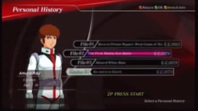DW: Gundam 2 walkthrough part 1 (Amuro) смотреть онлайн