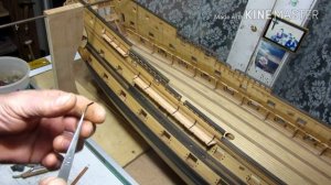 12.Железные кницы на русленях.Ship modelling.Судомоделизм.