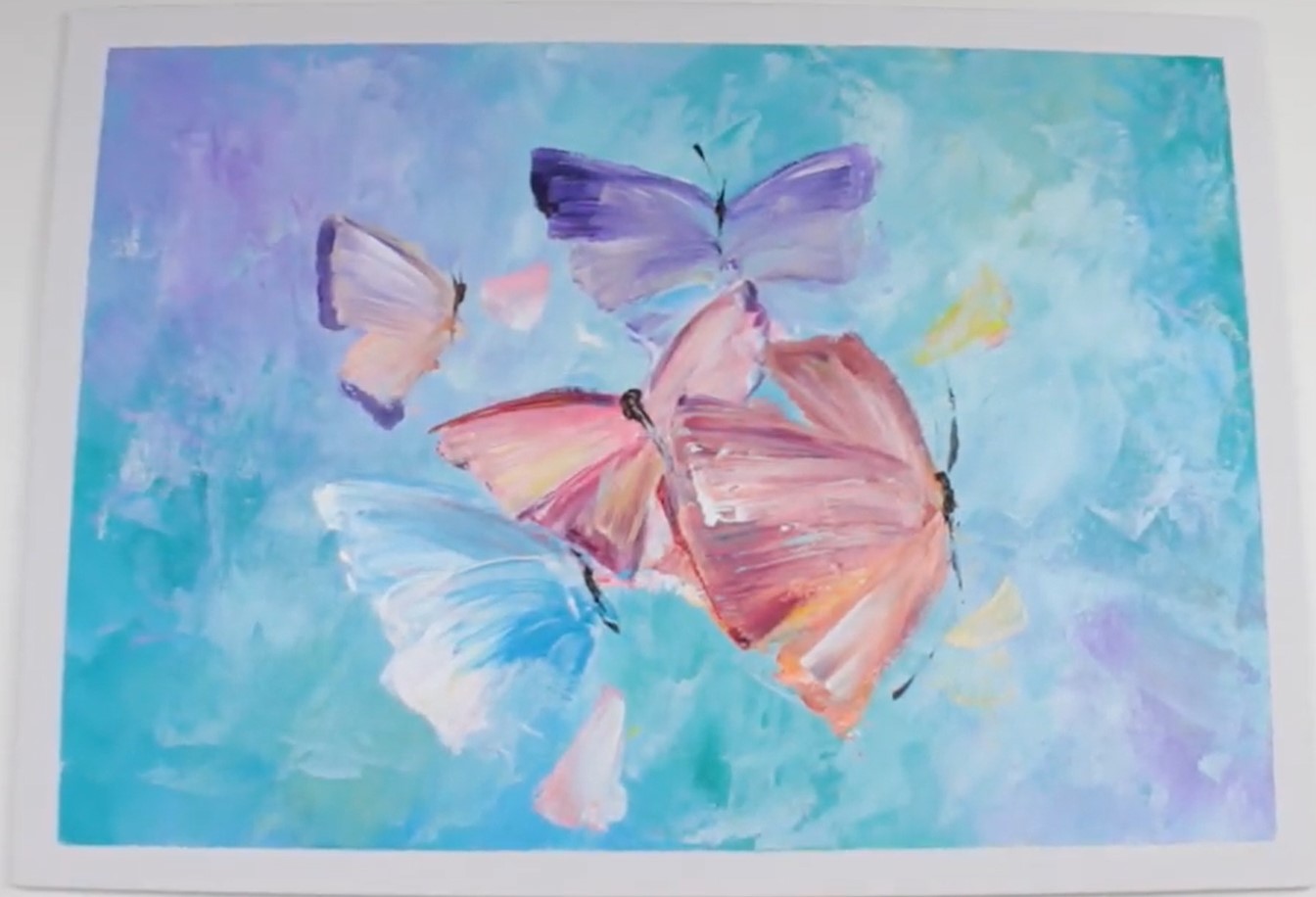 Как нарисовать бабочку? смотреть онлайн