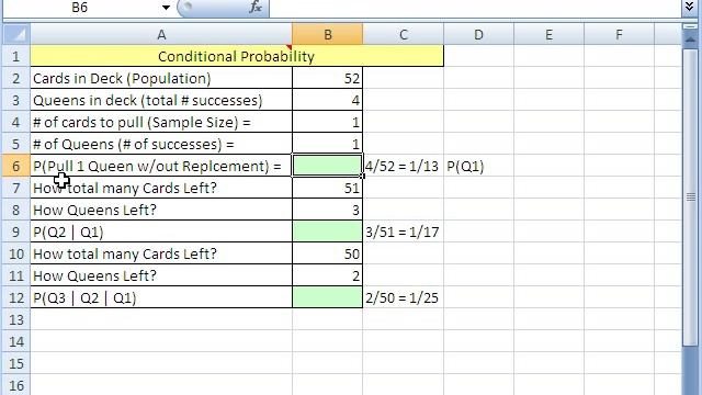 Excel 2010 Statistics #38: Probability Laws in Excel, Adding, Multiplying, Conditional Probability смотреть онлайн