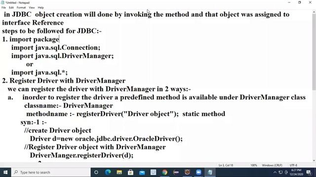 JDBC Steps смотреть онлайн
