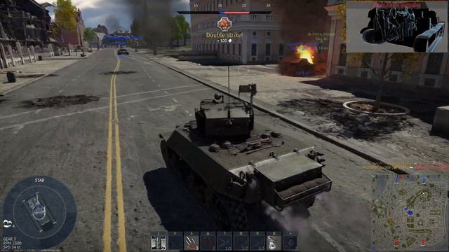 4K UHD-War Thunder Tanks-M3A3 Stuart-French Stuart-Gameplay, Tips, and Brief History смотреть онлайн