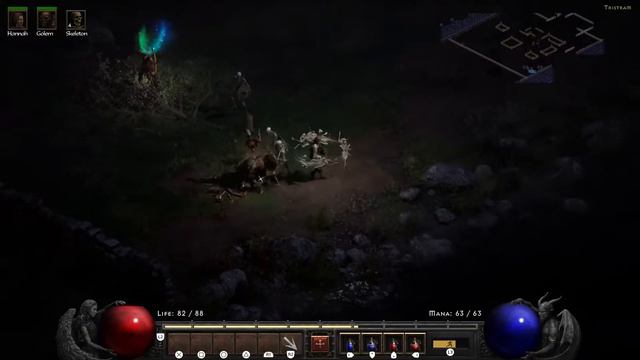 Diablo II Resurrected - PS5 - Necro, Hardcore. Normal, Part 1. Act 1 смотреть онлайн