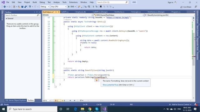 .NetCore Winforms (Desktop application) - Consuming Restful API Services - Step By Step смотреть онлайн