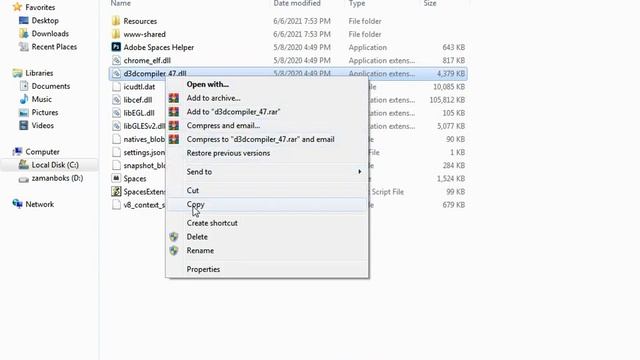 How to fix: The program can't start because d3dcompiler 47 dll is missing from your computer. 2020 смотреть онлайн