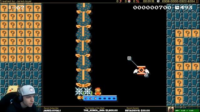 Two Short SMB1 Levels Followed By Kaizo College Test! Mario Maker смотреть онлайн