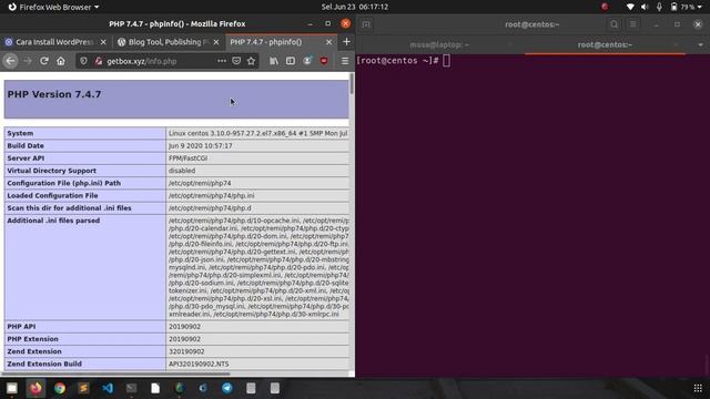 Install WordPress dengan Nginx dan PHP 7.4 di CentOS 7 смотреть онлайн
