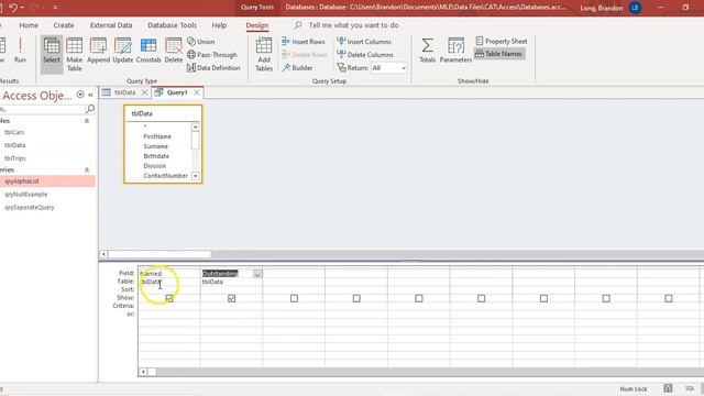 MS Access - Queries Part 5: Grouping in queries смотреть онлайн