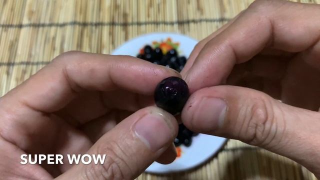 Small Sweet Jambolan Plum - Jambul - Syzygium jambos - Natural Fruit смотреть онлайн