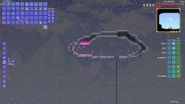 Cloud Creation! (Terra Build, Building Ideas) - Terraria 1.2.3 Gameplay - Sybonn смотреть онлайн