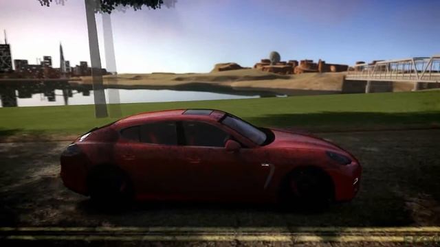 GTA IV San Andreas BETA - Porsche Panamera Turbo 2010 black edition +HD dirt textures [MOD] смотреть онлайн