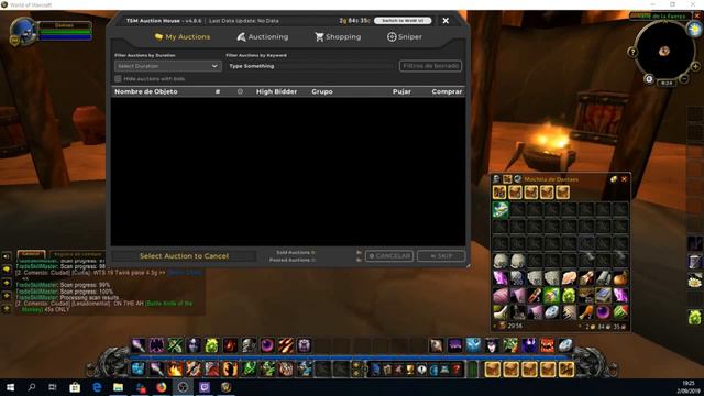 Como usar y Configurar el Tradeskillamster (TSM) en WoW Classic смотреть онлайн