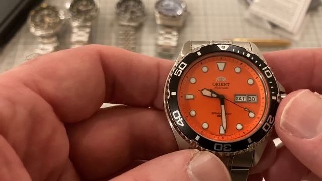 Orient Ray II, the Orange pumpkin ref: FAA02006M9 смотреть онлайн