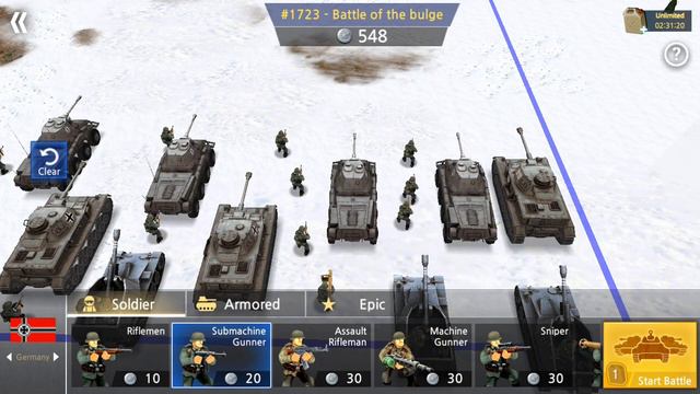 #1723 Battle of the Bulge (by recruit rush 2626272) смотреть онлайн
