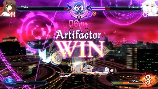 Waka vs Artifactor | Phantom Breaker Omnia | CPU vs CPU смотреть онлайн