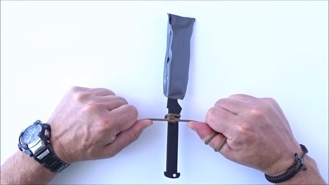 How to Make a Paracord "knife" Handle Wrap-Reef Knot/Square Knot Version - CBYS смотреть онлайн