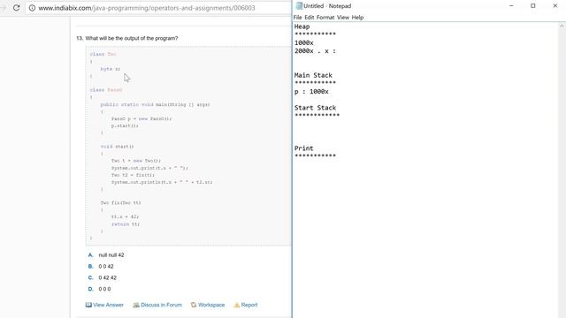 Dereferencing Values Stack and Heap Techniques With Multiple Objects смотреть онлайн