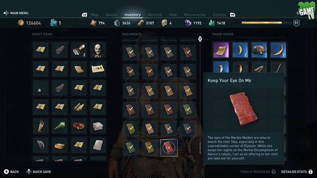 Assassin's Creed Odyssey Keep Your Eye On Me Ainigmata Ostraka Location/Solution - Fate of Atlantis смотреть онлайн