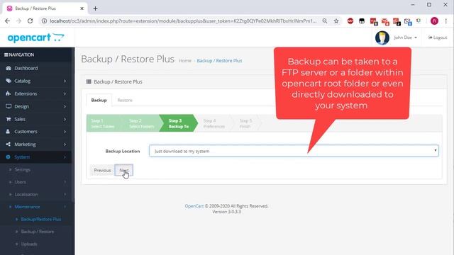 Backup Restore Plus - Advanced Backup Solution For Opencart смотреть онлайн