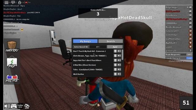 ROBLOX ID CODES FOR BOOMBOX|Roblox смотреть онлайн