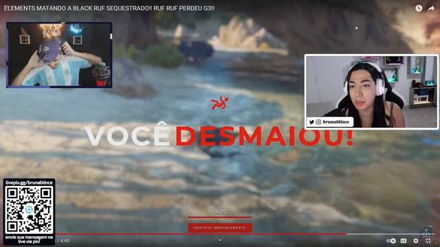 DRAGONA REACT AO CDA + ELEMENTS MAT4NDO A BLACK RUF ESTANDO SEQU3STRADOS 👀🔥😱 смотреть онлайн