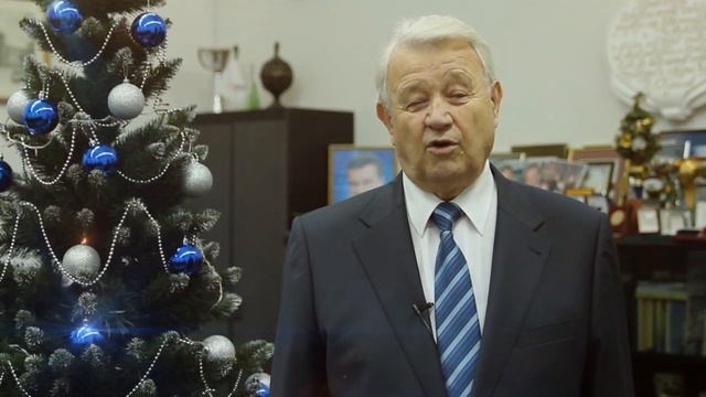 Новогоднее поздравление ректора НТУ "ХПИ" Л.Л.Товажнянского 2013 смотреть онлайн