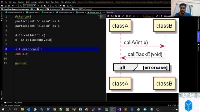 How to Make a UML Sequence Diagram Plant UML in intelliJ : Faster way to draw generate sequence. смотреть онлайн