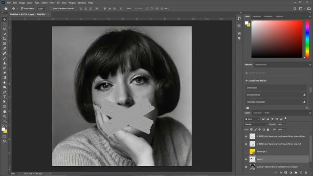 How to Create Cool Punk Cover Art Design in Photoshop - Photoshop Tutorials смотреть онлайн
