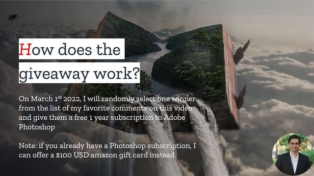 Ended: Free 1 Year of Adobe Photoshop | Winner is 'Lycka Esic' смотреть онлайн