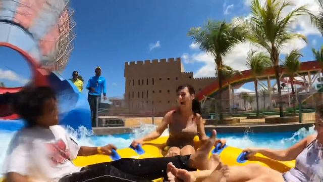 Water Slides At Bangi Wonderland Water Park In Malaysia